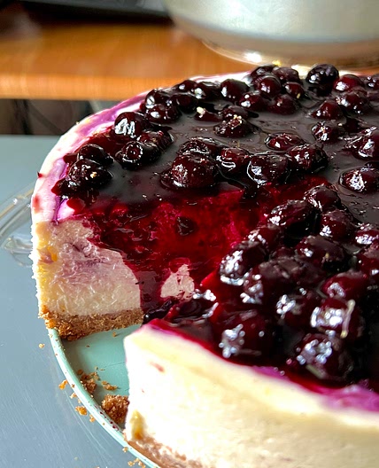 Blueberry Lemon Cheesecake