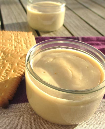 Crème dessert aux biscuits