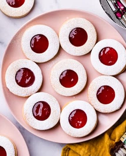 Easy Jammy Biscuits