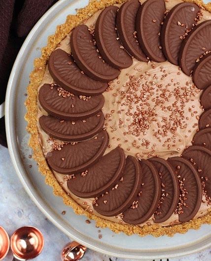 No-bake Terry's Chocolate Orange Tart