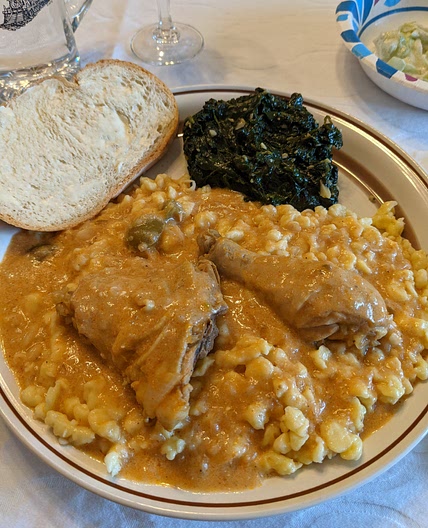 Chicken Paprikas