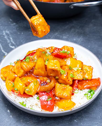 Sweet n Sour Tofu