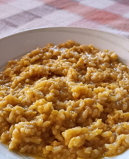 Risotto alla zucca (con cannella)