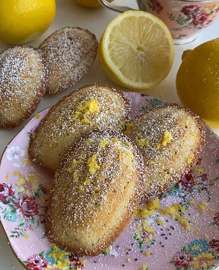 Lemon Poppy Seed Madeleines 
