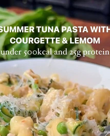 Tuna Courgette Pasta 