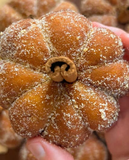 Pumpkin Cheesecake Donuts