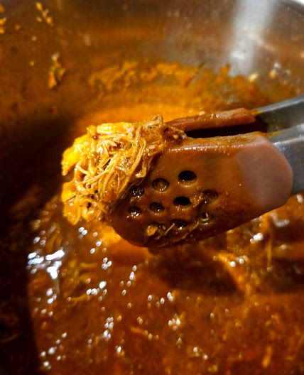 Shredded Adobo Chili Chicken