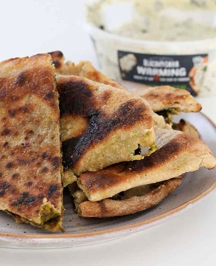 Thermomix Cheesy Spinach & Feta Gozlemes