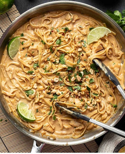 Fast Peanut Sauce — add to noodles 