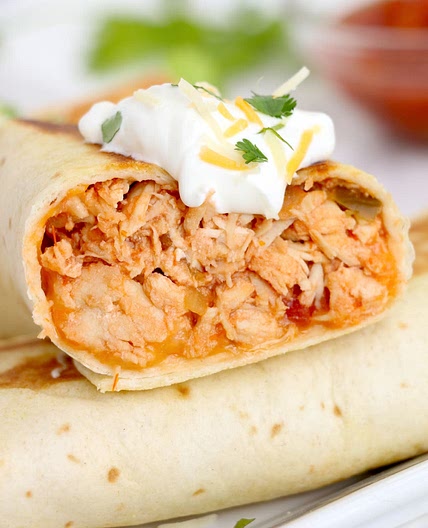 Burrito de la flemme (thon)