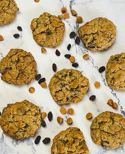 Oatmeal Raisin Butterscotch Cookies -