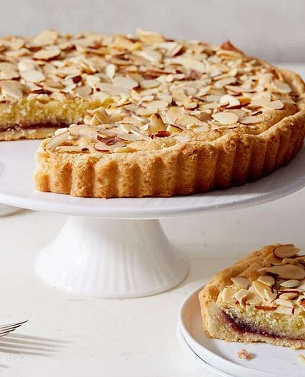 British Almond-Jam Tart(Bakewell tart)