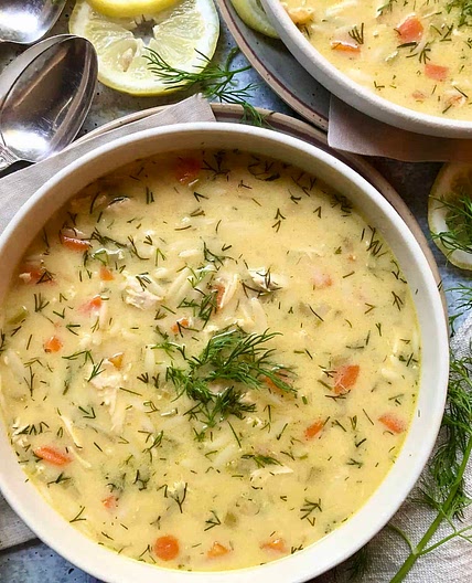 greek lemon chicken soup