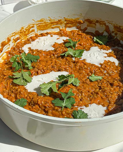 Easy Lentil & Carrot Curry