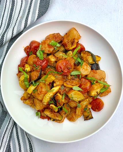 Ratatouille Gnocchi