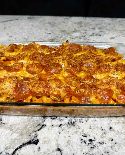Pizza Pasta Bake
