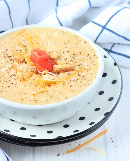 Small Batch Cheddar Soup