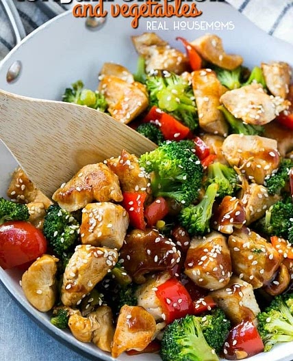 Teriyaki Chicken and Vegetable Bake