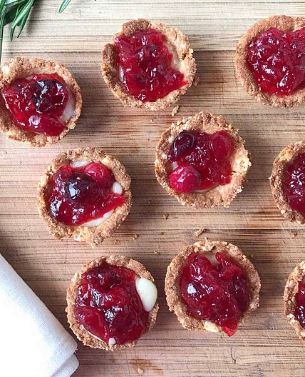 Cranberry Brie Tartlets