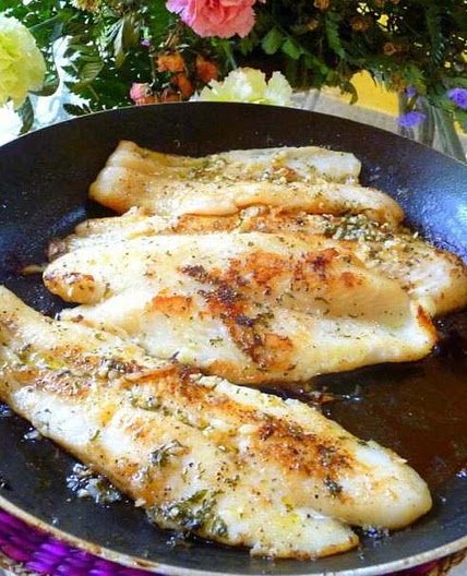 D'licious Fish in Garlic Butter Sauce
