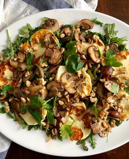 D'licious Haloumi Salad