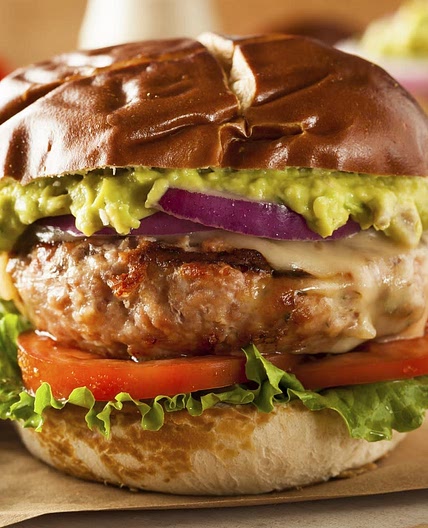 D'licious Avocado Turkey Burger