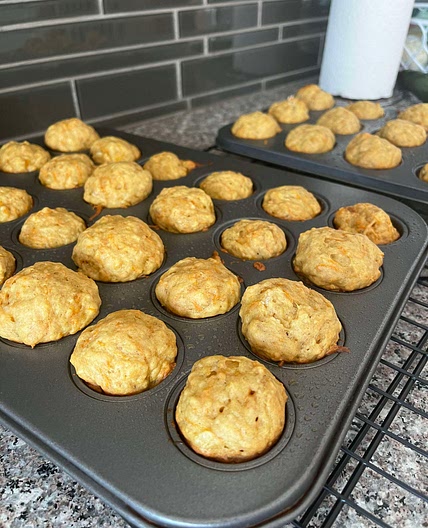 Banana Carrot Muffins - Aubrey's Kitchen