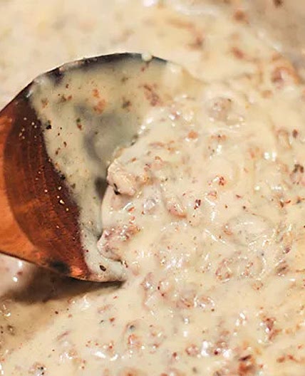 Sausage Biscuits and Gravy