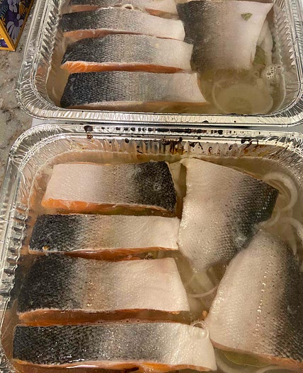 Marinated Salmon