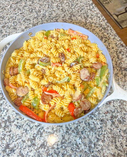 Sausage Fajita Pasta