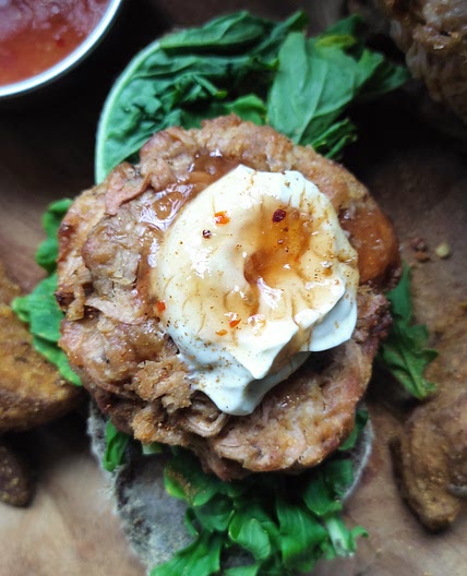 Spicy Chicken Fried Jackfruit