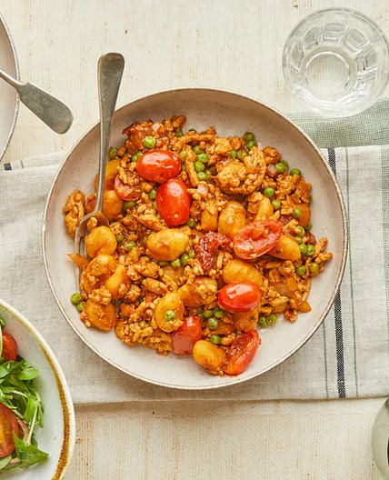 Turkey Tomato Ragout with Gnocchi