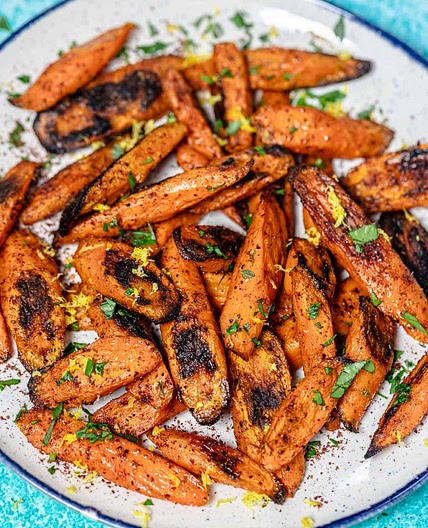 Oven Roasted Carrots with Sumac