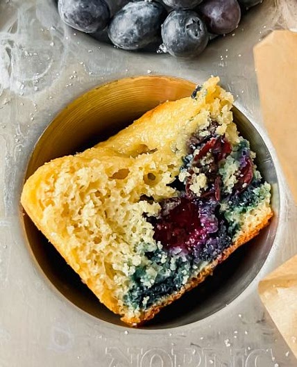 Blueberry Protein Muffins