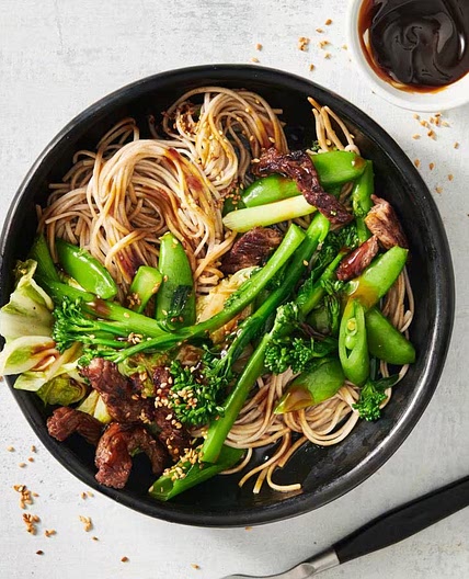 Stir-fry met biefstuk