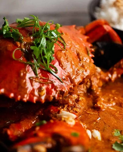 Singaporean Chilli Crab