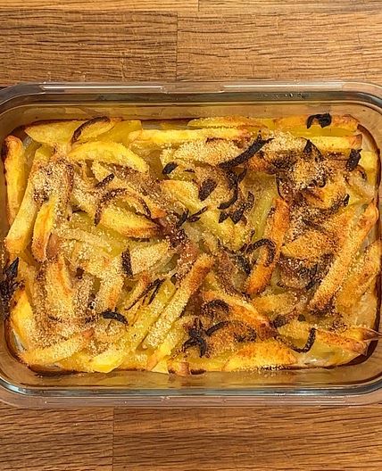 Jonsson Frestelse (Swedish Potato Casserole)