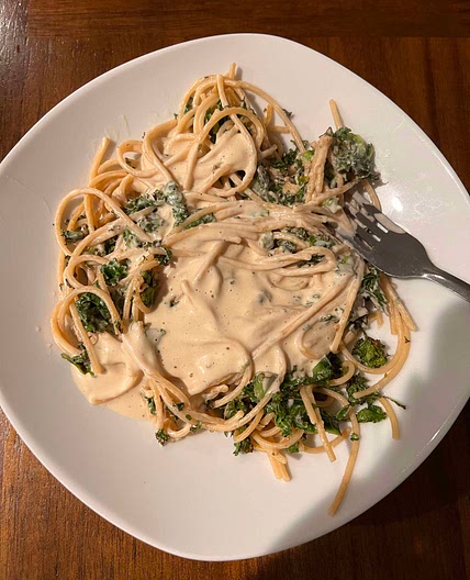 Creamy Pasta with Kale