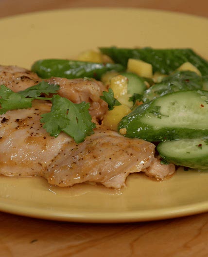 Coconut Lime Baked Chicken