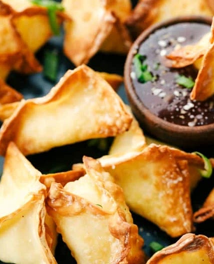 Air Fryer Cream Cheese Wontons
