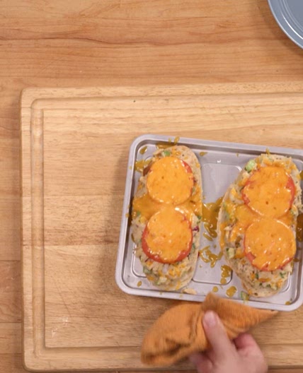 Open-Faced Tuna Sandwich