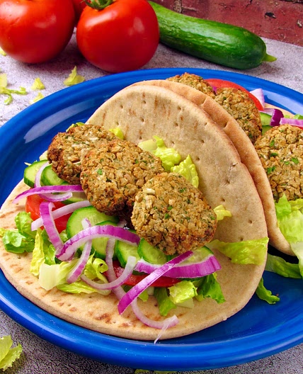 Vegan Air Fryer Falafel