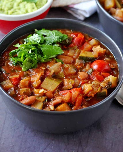 Easy Vegan Zucchini Chili Recipe