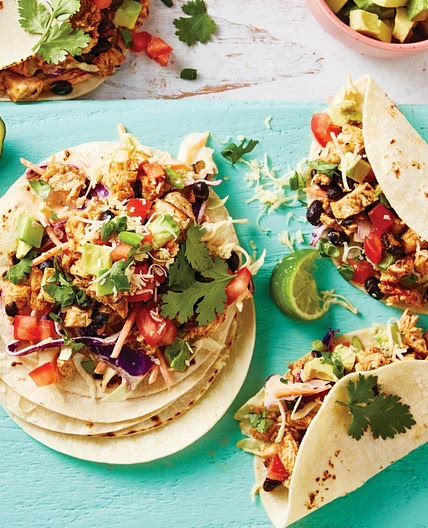 Chicken and Black Bean Tacos