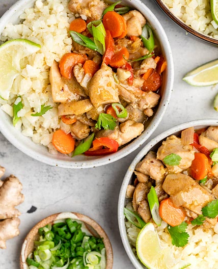 Chicken and Vegetable Thai Green Curry