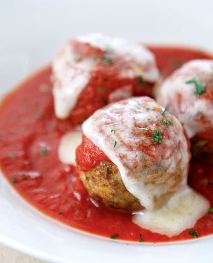 Keto Meatball Parmesan - Low Carb