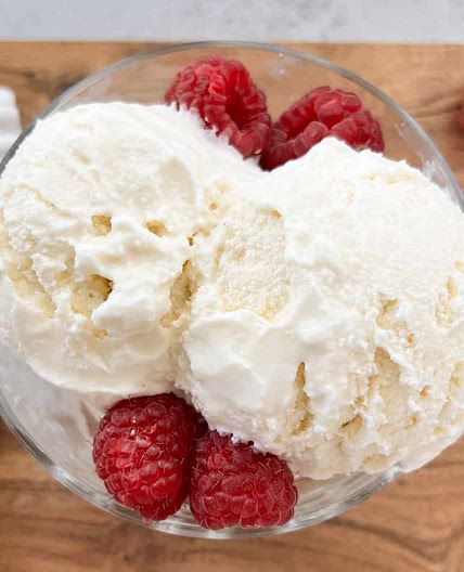 No Egg Vanilla Ice Cream