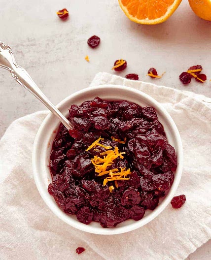 Cranberry Sauce with Dried Cranberries