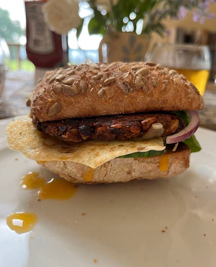 The ultimate bean burger 