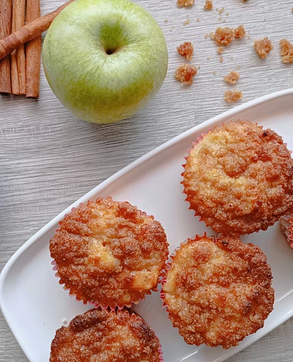 Apple Crumble Muffins